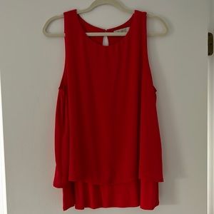 Loft Red Blouse